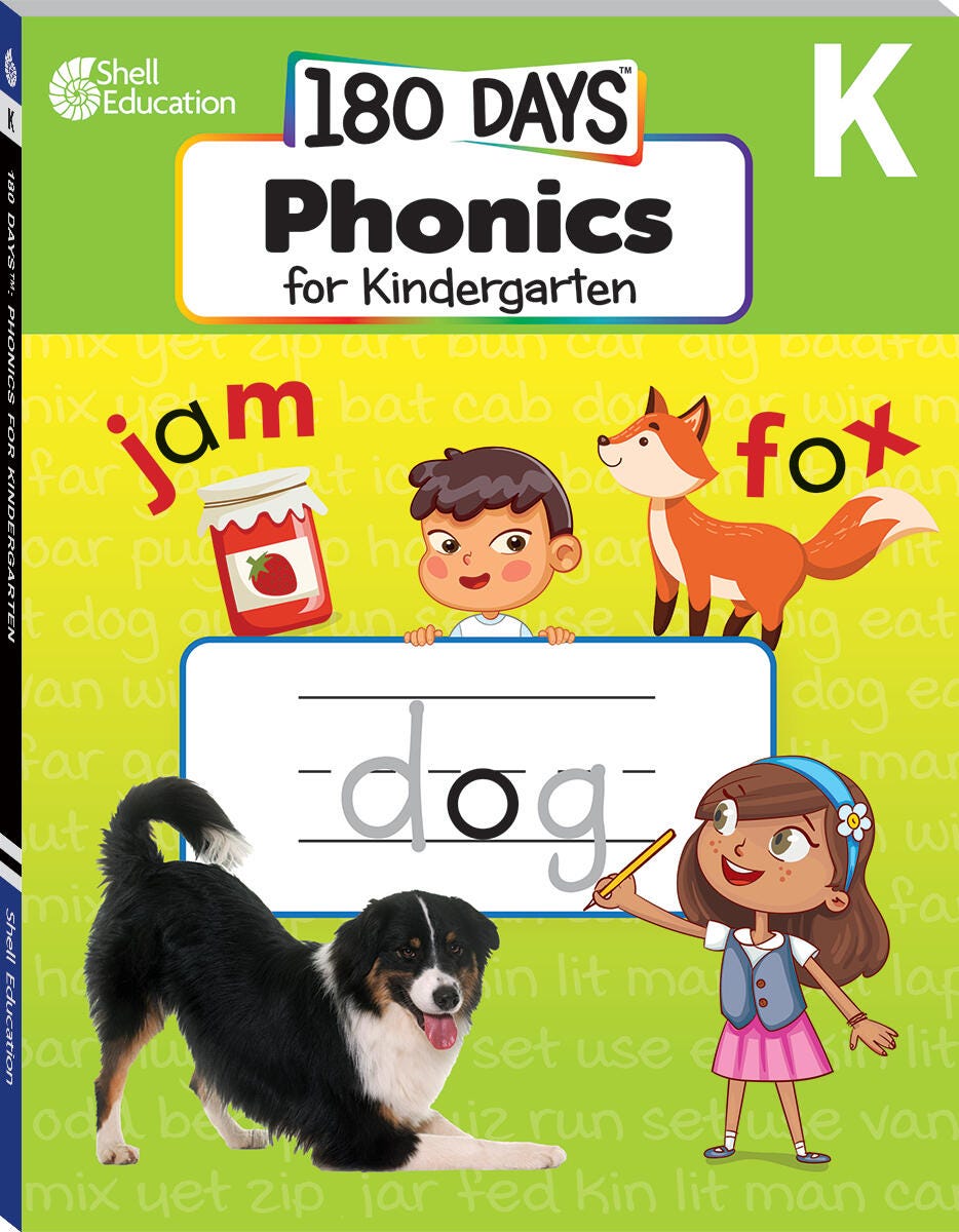 180 Days™: Phonics for Kindergarten 2161287